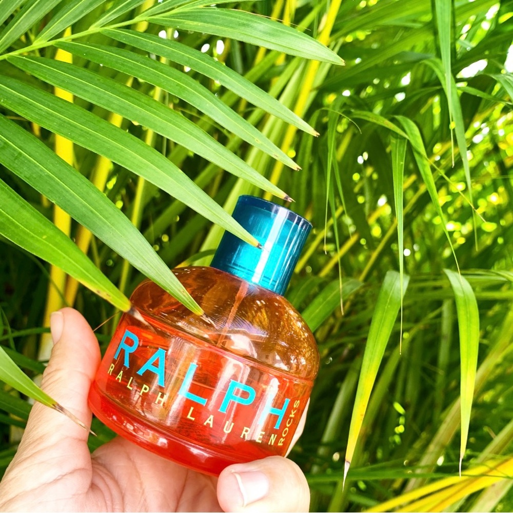 VINTAGE RALPH RALPH LAUREN Rocks Fragrance eau de toilette spray bottle USED